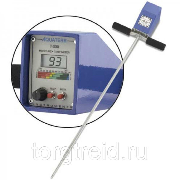 Влагомер почвы AQUATERR Т-350С с датчиком температуры
