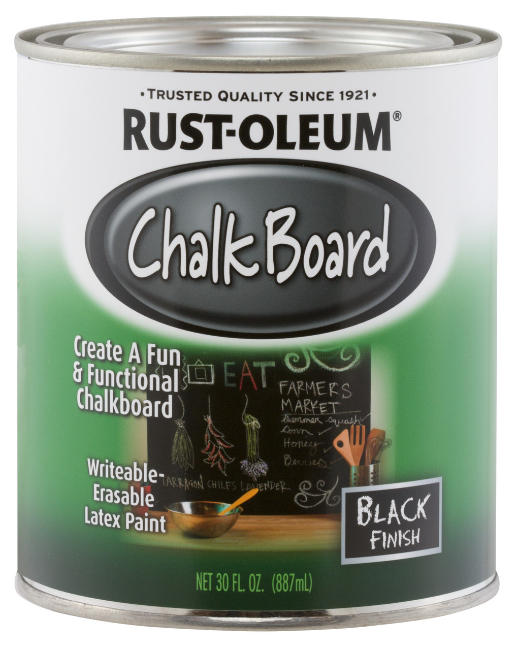 Краска(с эффектом грифельной доски) Chalkboard Черная - фото 1 - id-p34081513