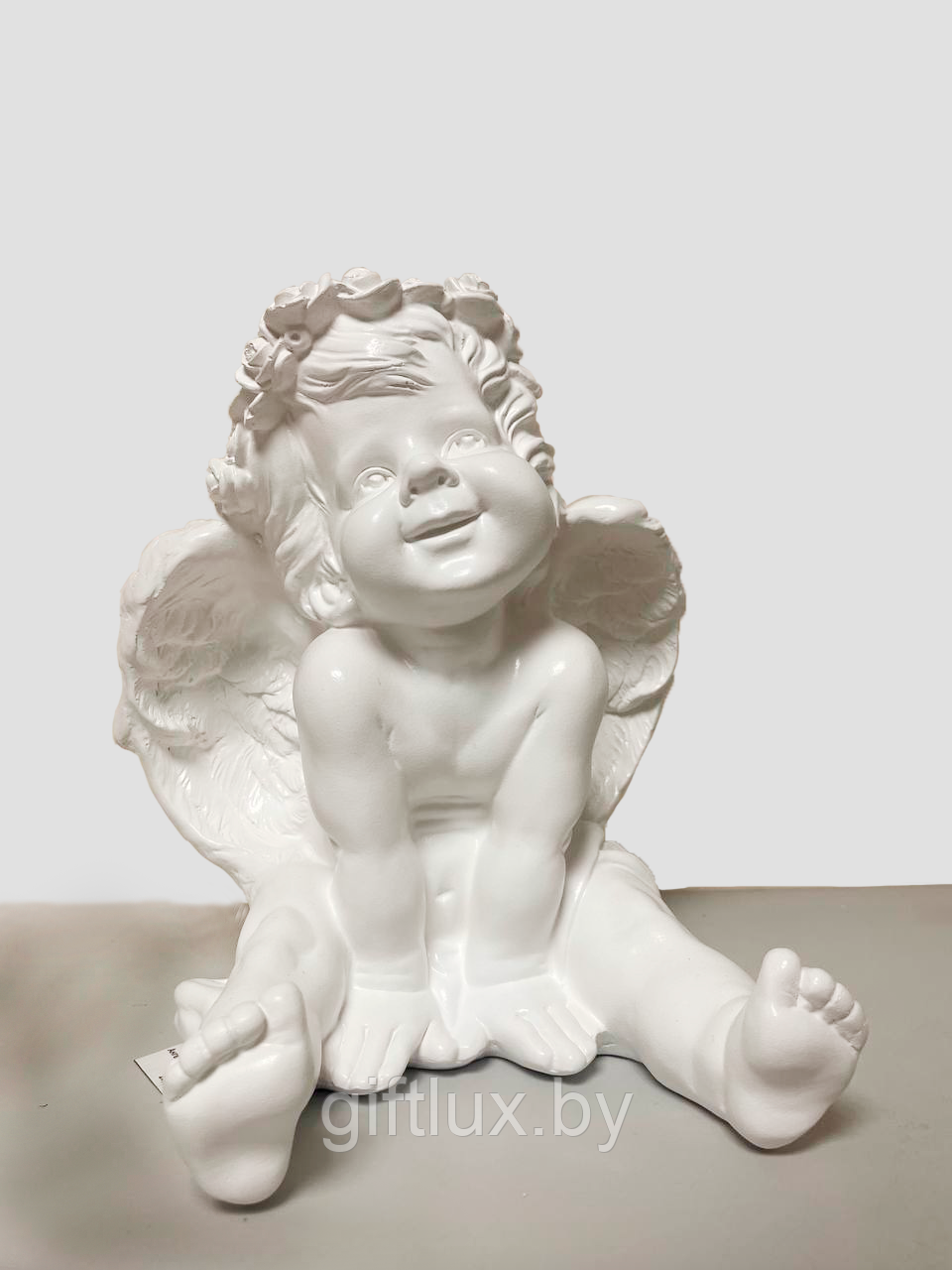 Ангел Малыш сувенир, гипс, 23*24 см