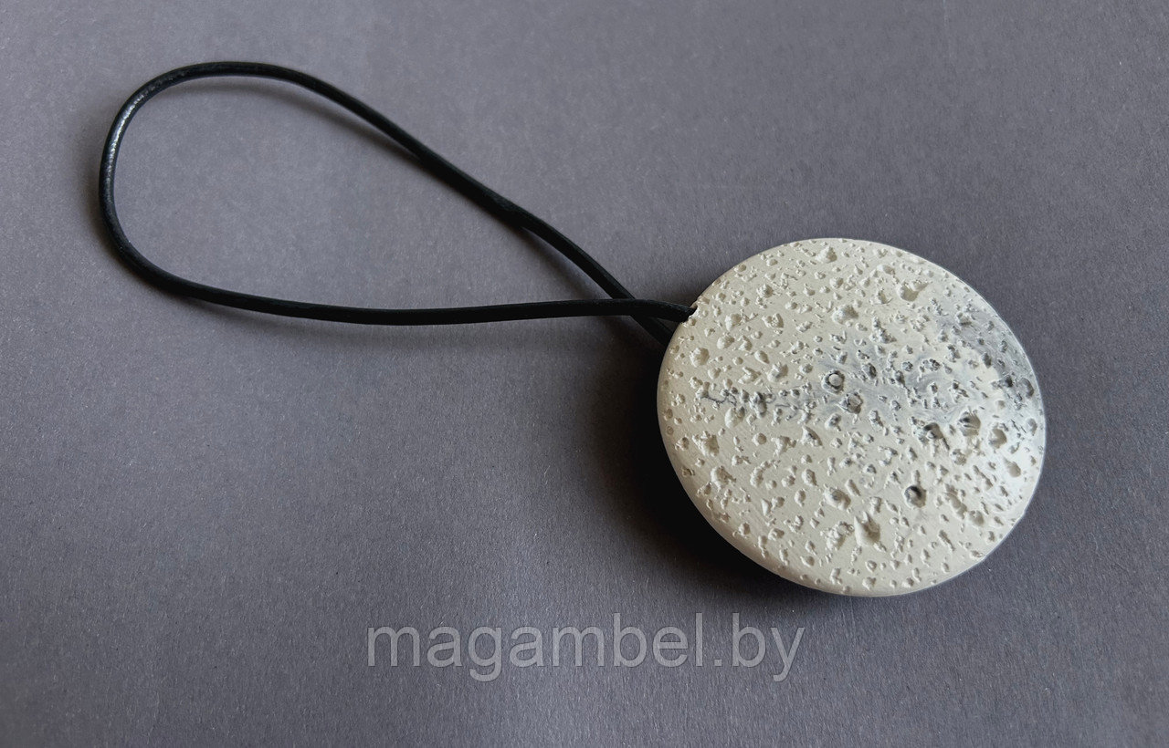 Магнитная клипса "Луна" цвет серый мрамор