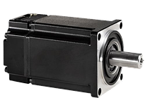 Servo motor with integrated drive and control