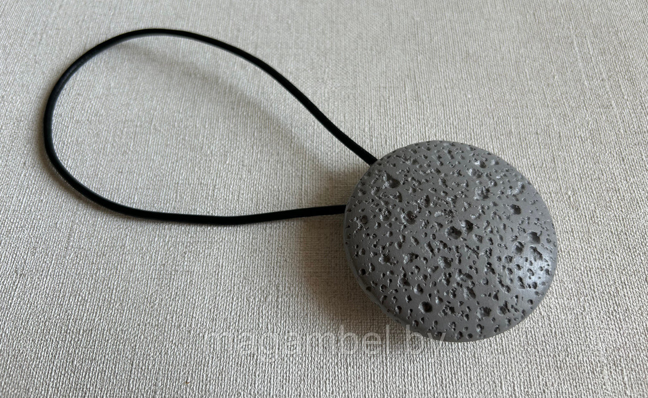 Магнитная клипса "Луна" цвет серый