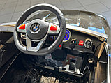 Детский электромобиль Baby Driver B444 (чёрный глянец) BMW X6M LUX Полноприводный, фото 3