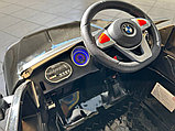 Детский электромобиль Baby Driver B444 (чёрный глянец) BMW X6M LUX Полноприводный, фото 4