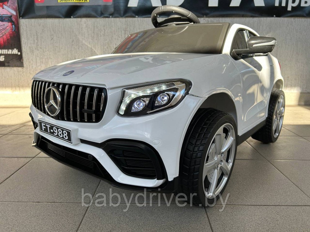Детский электромобиль Baby Driver M444 (белый) Mercedes GLS Coupe Полноприводный