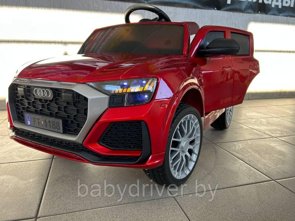 Детский электромобиль Baby Driver A222 (красный глянец) Audi Q8