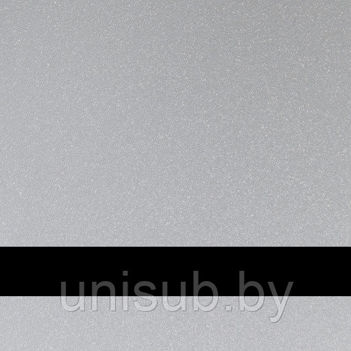 ABS-пластик двухслойный 1200x600x1,5мм Серебро МАТОВОЕ/на чёрном