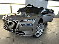 Детский электромобиль Baby Driver B111 (серый глянец) BMW i7 Полноприводный