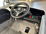 Детский электромобиль Baby Driver B111 (серый глянец) BMW i7 Полноприводный, фото 4