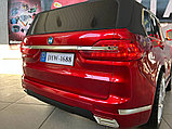 Детский электромобиль Baby Driver 2288 (красный глянец) BMW X7 Полноприводный Двухместный+ Качалка, усиленный, фото 6