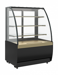 Кондитерская витрина холодильная Carboma Flandria K70 VV 0,9-1 STANDARD (версия 2.0) 0...+7