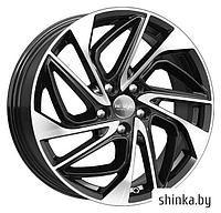Литые диски K&K Tiguan (КС883) 18x7" 5x112мм DIA 57.1мм ET 43мм Алмаз черный SK