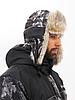 Шапка ушанка зимняя HUNTSMAN Альтаир с маской цвет Белый лес, фото 2