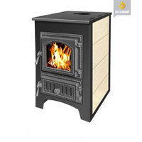 Печь-Камин ВЕЗУВИЙ ПК-01 (270) бежевый