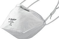 ЗУБР П-95, класс защиты FFP2, плоская, фильтрующая полумаска (11172-2)