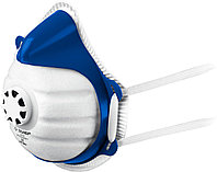 ЗУБР коническая, класс защиты FFP1, с клапаном выдоха, пластиковый каркас, с 10-ю сменными фильтрами,