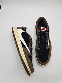 Кроссовки мужские Nike Air Jordan 1 Retro Low OG SP Travis Scott/большие размеры/демисезонные / повседневные