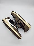 Кроссовки мужские Nike Air Jordan 1 Retro Low OG SP Travis Scott/большие размеры/демисезонные / повседневные, фото 3