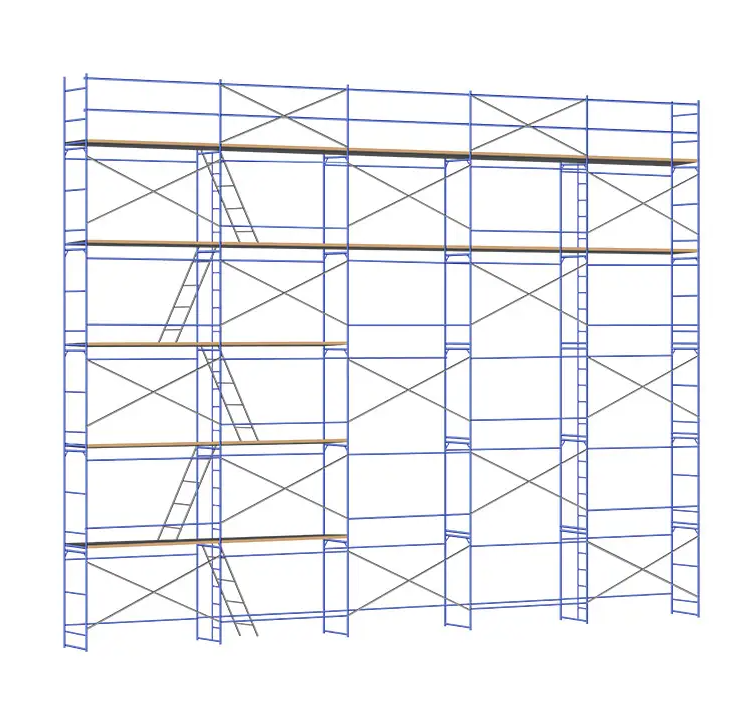 Строительные рамные леса ЛРСП-100