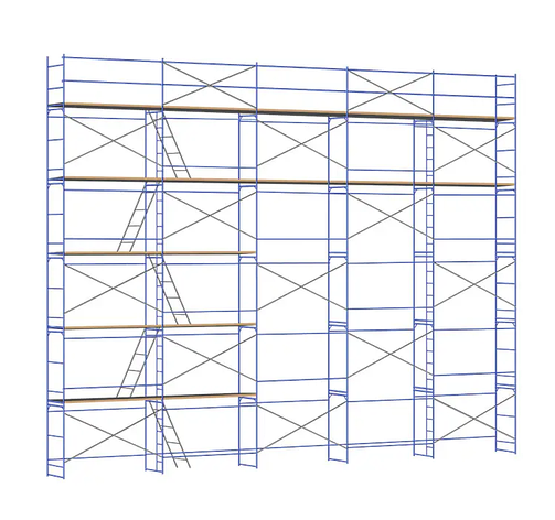 Строительные рамные леса ЛРСП-100, фото 2