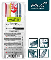 Набор сменных грифелей-стержней (8 шт) для Pica Dry Longlife