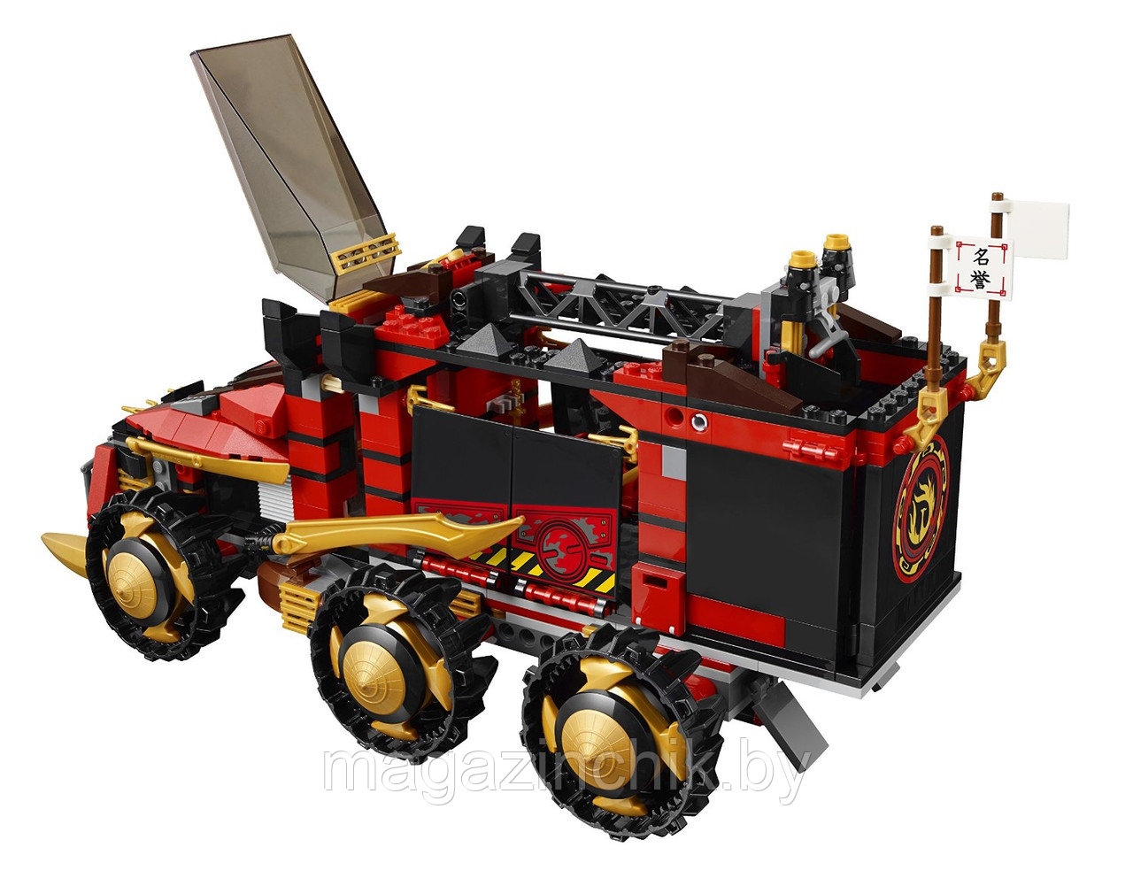 Конструктор Ниндзяго NINJAGO Мобильная база Ниндзя 10325, 755 дет, аналог Лего Ниндзя го (LEGO) 70750 - фото 4 - id-p34086609