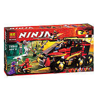 Конструктор Ниндзяго NINJAGO Мобильная база Ниндзя 10325, 755 дет, аналог Лего Ниндзя го (LEGO) 70750