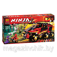 Конструктор Ниндзяго NINJAGO Мобильная база Ниндзя 10325, 755 дет, аналог Лего Ниндзя го (LEGO) 70750