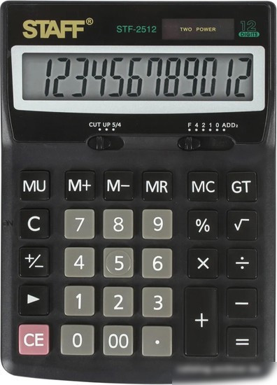 Бухгалтерский калькулятор Staff STF-2512 250136