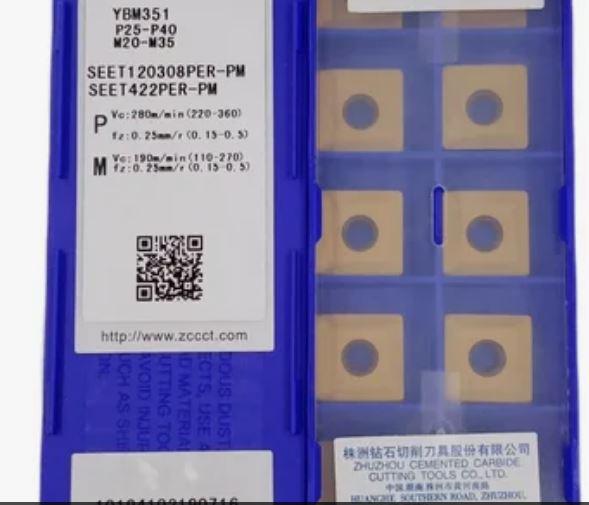 Пластина твердосплавная SEET 120308PER-PM YBM351