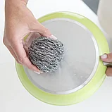 Мочалка из нержавеющей стали Спираль 40 г 1 шт, фото 4