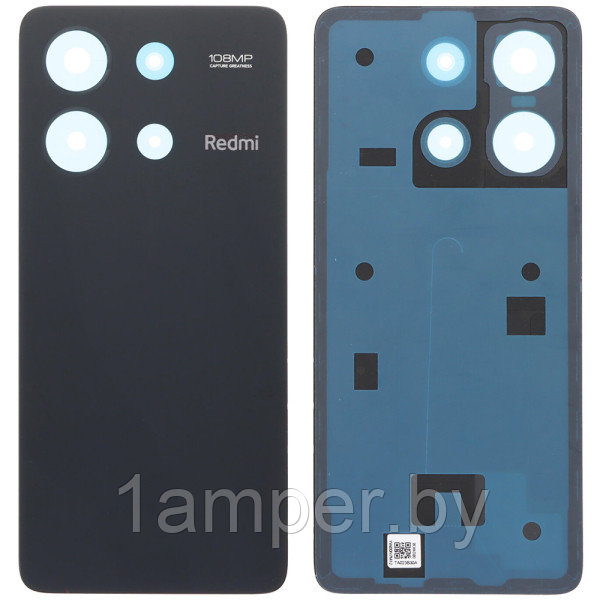 Задняя крышка Original для Xiaomi Redmi Note 13 Черная