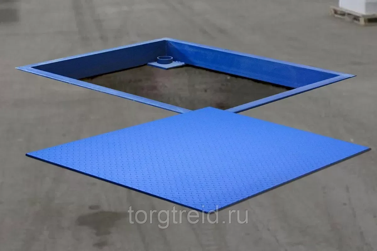 Весы платформенные врезные ВЭП-1000.В 1500*1500 (РБ)