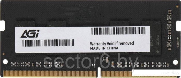 Оперативная память AGI 8ГБ DDR4 SODIMM 3200 МГц AGI320008SD138, фото 2