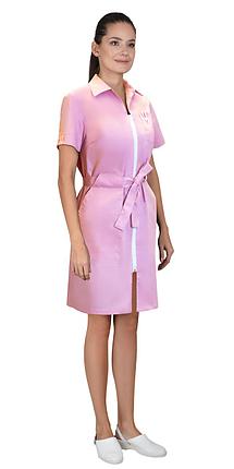 Халат СИРИУС-ВИКТОРИЯ женский розовый, фото 2