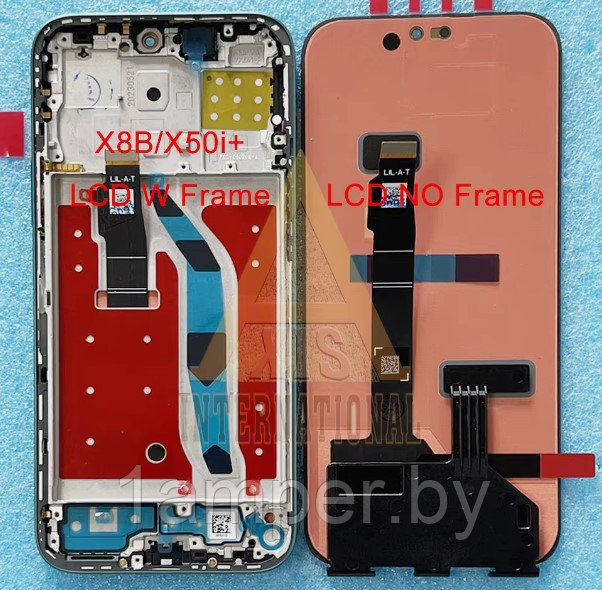 Дисплей Original для HONOR X8B/Honor X8C/Honor 200Lite С рамкой. Черный