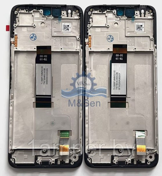 Дисплей Original для Xiaomi Redmi 13 В сборе с тачскрином. С рамкой. Черный