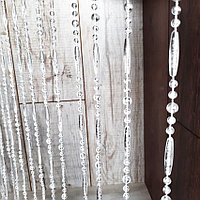 Штора декоративная для дверного проема 175х90см (24 нитей) . Цвет прозрачный