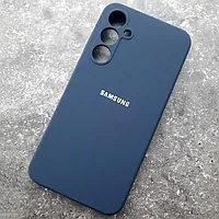 Чехол - бампер для SAMSUNG A35, Bingo Silicone Case, темно-синий 559033