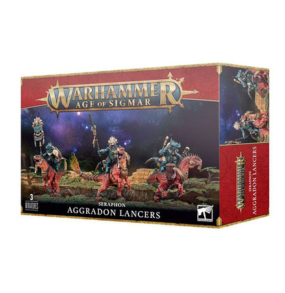 Warhammer: Серафон Уланы Агградона / Seraphon: Aggradon Lancers (арт. 88-18), фото 2