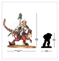 Warhammer: Серафон Ветеран со Шрамом Сауруса на Агградоне / Seraphon: Saurus Scar-Veteran On Aggradon (арт., фото 2