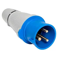 Вилка переносная 023 2Р+РЕ 32А 220В IP44 EKF PROxima