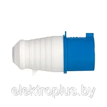 Вилка переносная 013 2Р+РЕ 16А 220В IP44 EKF, фото 2