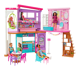 Кукольный домик Mattel «Barbie Holiday House» с аксессуарами HCD50
