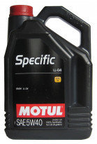 Моторное масло Motul Specific LL-04 5W40 5л