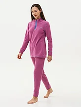 Термобелье женское HUNTSMAN Thermoline ZIP цвет Фиолетовый ткань Флис