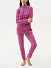 Термобелье женское HUNTSMAN Thermoline ZIP цвет Фиолетовый ткань Флис, фото 3