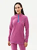 Термобелье женское HUNTSMAN Thermoline ZIP цвет Фиолетовый ткань Флис L/170, фото 4