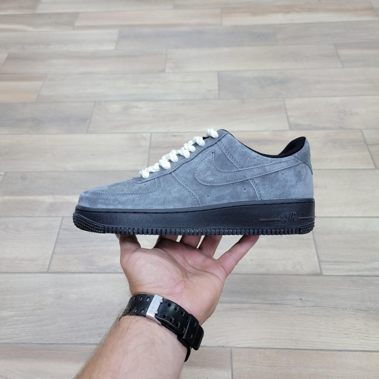 Кроссовки Nike Air Force 1 Low Gray Black