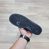 Кроссовки Nike Air Force 1 Low Gray Black, фото 5